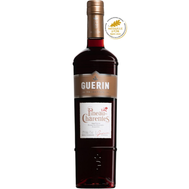 Pineau des Charentes 24-36 mdr. Tradition Rouge - GULDMEDALJE