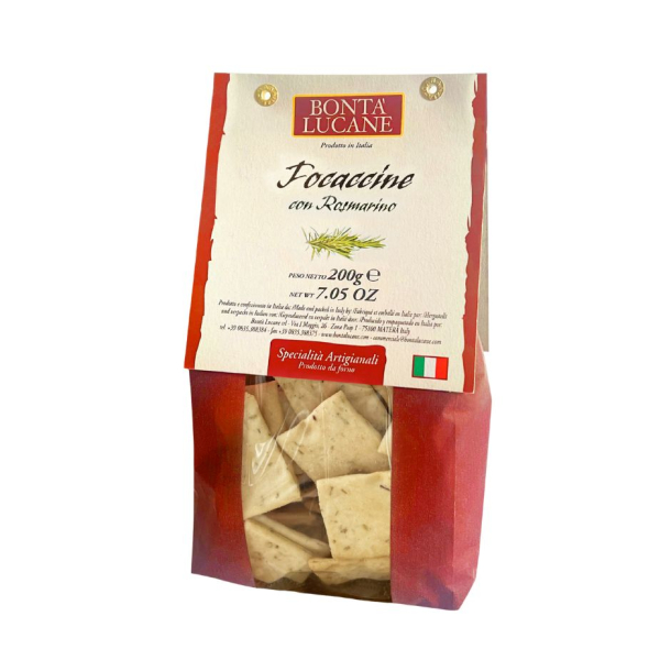 Focaccine med Rosmarin