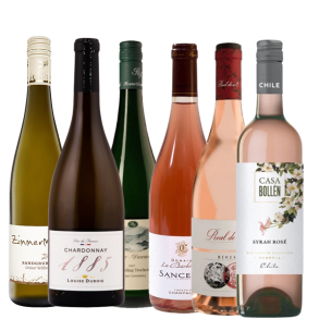 Den store hvid og rose pakke