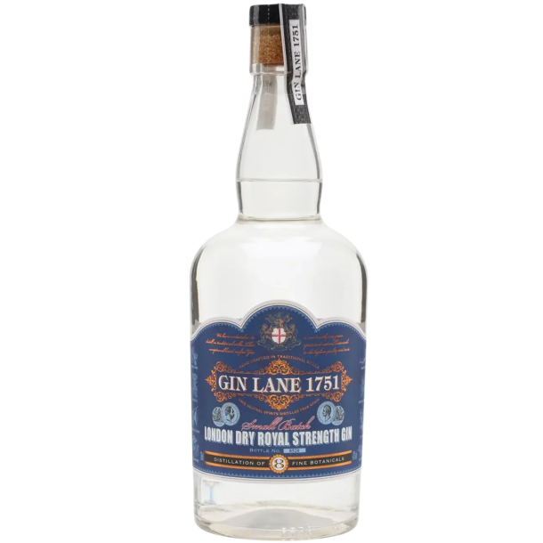 Gin Lane 1751 Royal Strength 47%, 70 cl.
