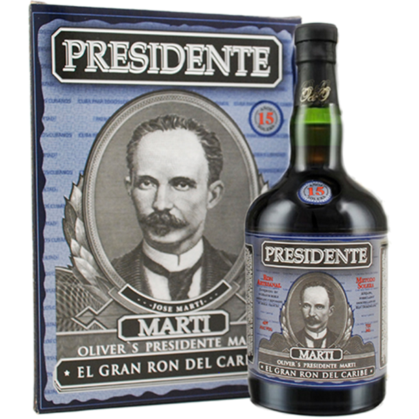 Presidente - 15 r El Gran Ron del Caribe 40% 70 cl