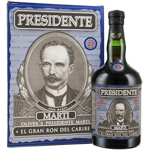 Presidente - 23 r El Gran Ron del Caribe 40% 70 cl